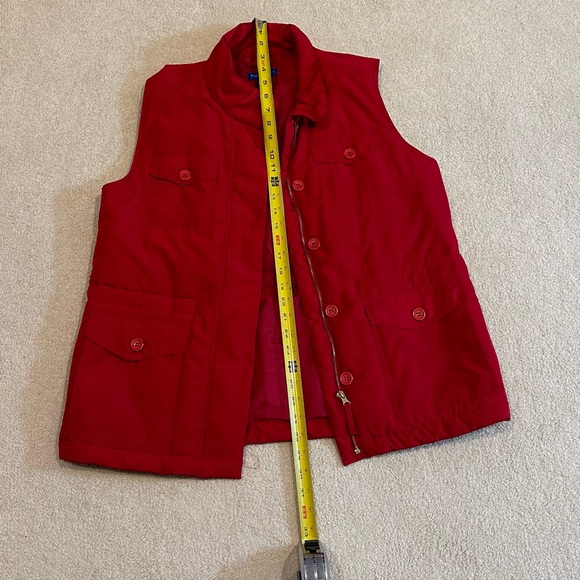 Karen Scott Sport Red Vest - Picture 6 of 7